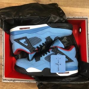 Jordan Retro 4 Travis Scott Cactus Jack Nike Air